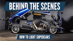 BEHIND THE SCENES of a SUPERCAR Photoshoot