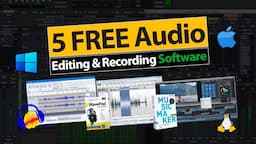 Best Free Professional Audio Editing Software for Windows, Mac and Linux [HINDI]