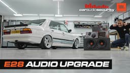 BMW E28 M535i JBL Audio upgrade | Car Audio & Security