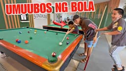 NATATAGONG GALING NI CROW!! UMUBOS NG BOLA