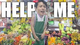 When Your VEGETABLE VENDOR is Japanese!!!【TRABAHO/Philippines】