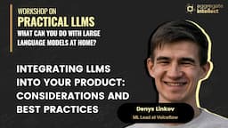 Integrating LLMs into Your Product: Considerations and Best Practices