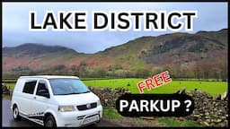 Lake District FREE Park Up in a VW T5 Campervan @vanlifegoodies