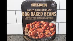 Travis Kelce’s Kitchen Sliced Pork Sausage BBQ Baked Beans Review