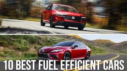 10 BEST Fuel Efficient Cars Under $35;000 as per Consumer Reports