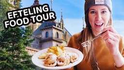 EPIC EFTELING FOOD TOUR (efteling theme park in the netherlands)