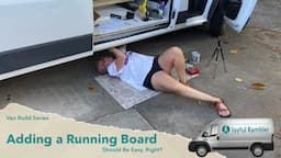 Step Up: Luverne Running Board Install on a RAM Promaster 2500 - Van Build #24