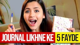 5 Benefits of Journaling In Hindi | My Experience | Diary likhne ke 5 fayde