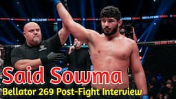 Bellator 269: Said Sowma admits injury TKO against Vitaly Minakov not the way you want to win