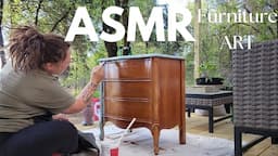 ASMR Furniture | French Provincial Furniture Makeover