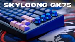 A Keyboard with 4 Knobs - Skyloong GK75 Review Teardown & Sound Test