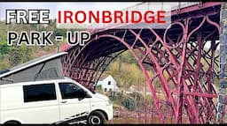 PARK4NIGHT CAMPERVAN ADVENTURE - IRONBRIDGE - historical @vanlifegoodies