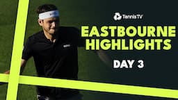 Taylor Fritz Starts His Tournament; Bublik & Baez Also Play | Eastbourne 2024 Highlights Day 3