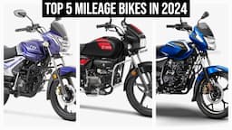 Top 5 Mileage Bikes 2024 | Quick Mileage Tips