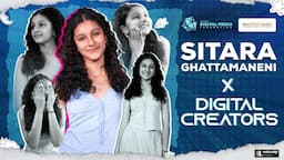 Sitara Ghattamaneni Interview With Influencers | Mahesh Babu Foundation x Telugu DMF