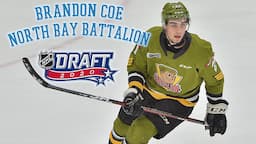 2020 NHL Draft Prospect Profile: Brandon Coe - North Bay Battalion