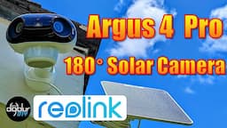 Reolink Argus 4 Pro Camera - Dual Lens Solar w/ Color Night Vision