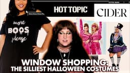 window shopping for the goofiest plus size halloween costumes