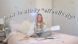 HOW TO STUDY IN COLLEGE *STUDY TIPS* (2021)