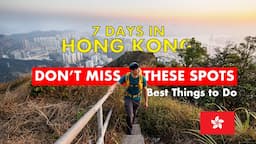 17 TOP THINGS TO DO in Hong Kong 🇭🇰 |  7 Days in HK Part 1