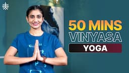 50 Mins Vinyasa Yoga | Vinyasa  Yoga for Beginners | Yoga At Home | Yoga Routine| @cult.official