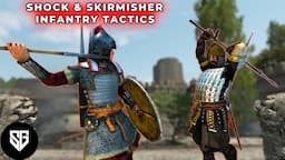 Shock & Skirmisher Infantry Tactics - Bannerlord Battlefield Tactics Guide