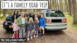 ITS A FAMILY ROAD TRIP | Large Family Vlogs