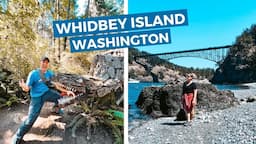 What To Do On WHIDBEY ISLAND? Fort Casey, Price Sculpture Forest, Deception Pass & More!