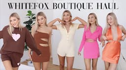 $1000 whitefox boutique try on haul!