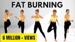 🔥SMALLER WAIST & FLAT BELLY | Home Workout🔥30 Min Standing Workout🔥NO JUMPING TABATA WORKOUT🔥