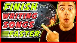 Finish Writing Rap Songs Faster! | Songwriting Tips For Rappers