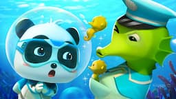 Take Care of Seahorse Babies | Super Resuce Team | Kids Cartoons | BabyBus TV