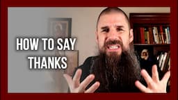 How to Actually be Thankful