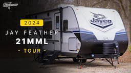 2024 Jayco Jay Feather 21MML Rear Kitchen Camper w/ Murphy Bed at Southern RV McDonough, GA