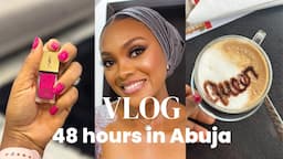 Travel with me to Abuja for Vivian Okezie's wedding | 48 Hours in Abuja