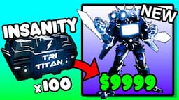 OPENING 100+ CRATES for NEW TRI-TITAN GODLY!! (Update LEAKS)