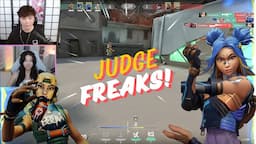 Sykkuno & Pokimane are Judge Freaks ft. Valkyrae Foolish Starsmitten (Poki ACE!)