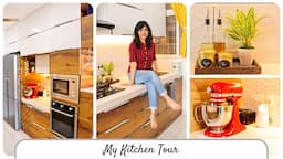 My Kitchen Tour | Small Kitchen Tour in Hindi | किचन Organization Ideas ~ Home 'n' Much More