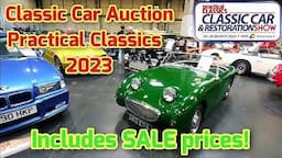 Classic Car Auction at the Practical Classics Restoration Show 2023