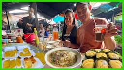 YEAY CHENG Is Famous Restaurant In KAMPONG KDEI Market! You Can Try Good Breakfast With Me.