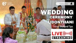 Thailand North eastern wedding ceremoney in Udonthani