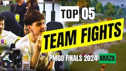 Epic Battles Unveiled: Top 5 Intense Team Fights at PMGO Finals 2024