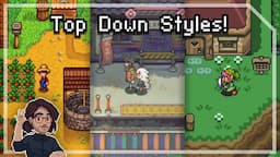 Pixel Art Class - Top Down Style Analysis & Tutorial