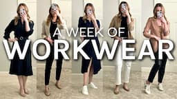 A Realistic Week of Work Outfits: Picking Out My Workwear