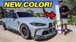 CRAZY G80 M3 WRAP COLOR REVEAL!!!