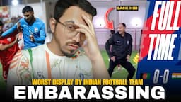 Indian Football in Danger, Embarrassing Display India vs Afghanistan | Igor Stimac sack