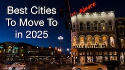 Top 10 Cities EVERYONE is MOVING TO in America in 2025