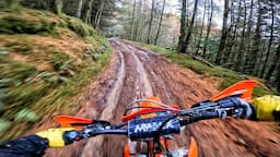 Riding An Enduro Event With 9 Miles Of Amazing Trails (RAW LAP)