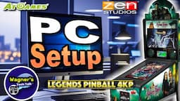 AtGames Legends Pinball 4K OTG PC Setup Guide + Pinball M/FX Setup