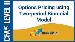 CFA® Level II Derivatives - Options Pricing using Two period Binomial Model